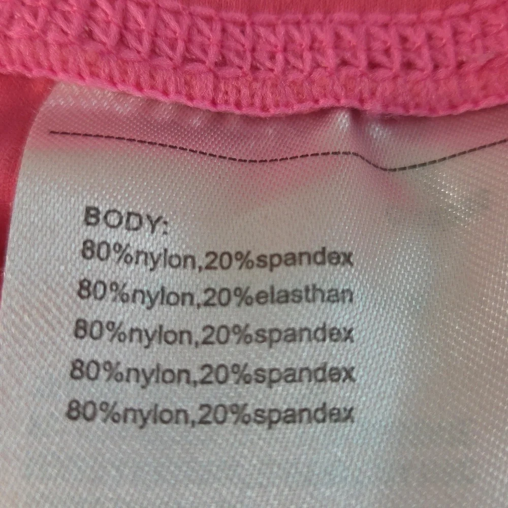 Baleaf Womans Leggings LARGE Hot Pink 80 nylon 20Spandex EUC - Picture 11 of 16